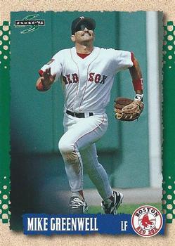 1995 Score #33 Mike Greenwell Front