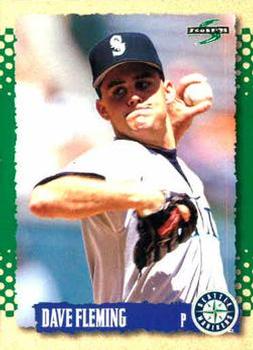 1995 Score #212 Dave Fleming Front
