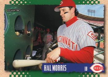 1995 Score #226 Hal Morris Front