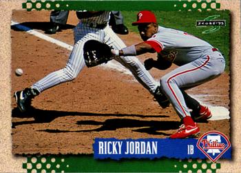 1995 Score #234 Ricky Jordan Front