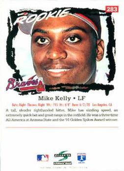 1995 Score #283 Mike Kelly Back