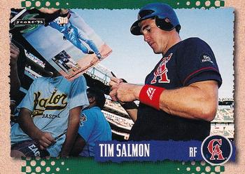 1995 Score #420 Tim Salmon Front