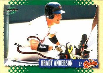 1995 Score #421 Brady Anderson Front
