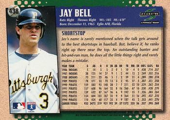1995 Score #438 Jay Bell Back