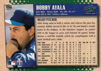 1995 Score #442 Bobby Ayala Back