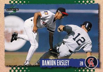 1995 Score #447 Damion Easley Front
