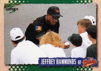 1995 Score #450 Jeffrey Hammonds Front