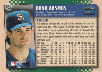 1995 Score #465 Brad Ausmus Back