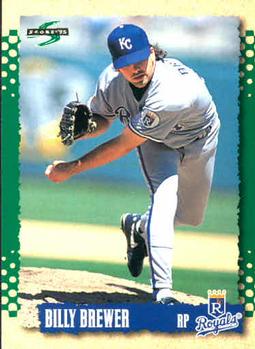 1995 Score #140 Billy Brewer Front