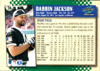 1995 Score #16 Darrin Jackson Back