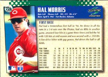 1995 Score #226 Hal Morris Back