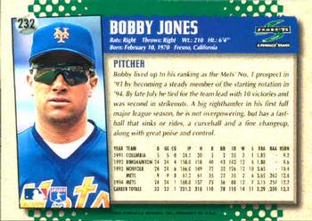 1995 Score #232 Bobby Jones Back