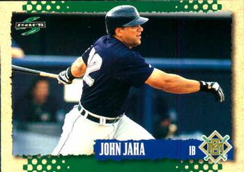 1995 Score #235 John Jaha Front