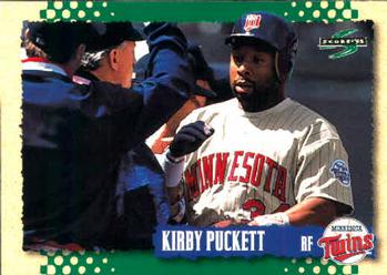 1995 Score #237 Kirby Puckett Front