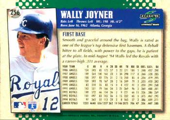 1995 Score #256 Wally Joyner Back