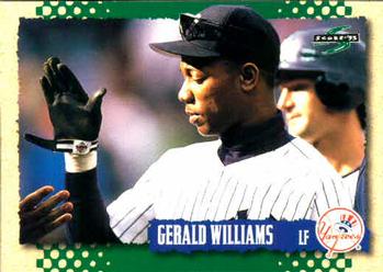 1995 Score #267 Gerald Williams Front