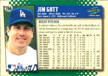1995 Score #268 Jim Gott Back