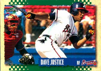 1995 Score #271 Dave Justice Front