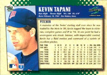 1995 Score #347 Kevin Tapani Back