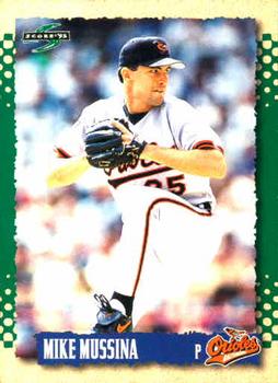 1995 Score #415 Mike Mussina Front