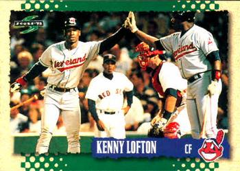 1995 Score #422 Kenny Lofton Front