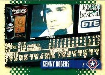 1995 Score #425 Kenny Rogers Front
