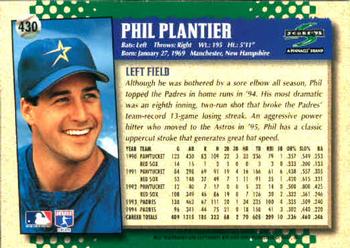 1995 Score #430 Phil Plantier Back