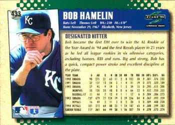 1995 Score #433 Bob Hamelin Back
