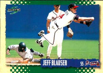 1995 Score #440 Jeff Blauser Front