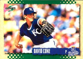 1995 Score #443 David Cone Front