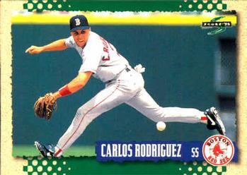 1995 Score #453 Carlos Rodriguez Front