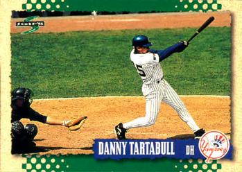 1995 Score #456 Danny Tartabull Front