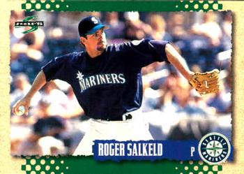 1995 Score #458 Roger Salkeld Front