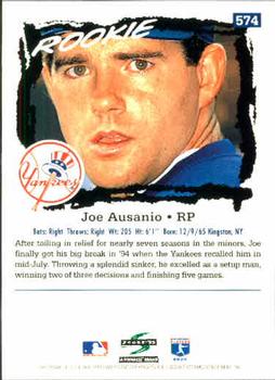 1995 Score #574 Joe Ausanio Back