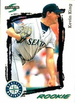 1995 Score #590 Kevin King Front