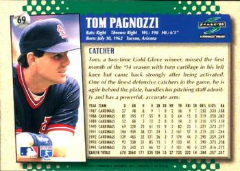 1995 Score #69 Tom Pagnozzi Back