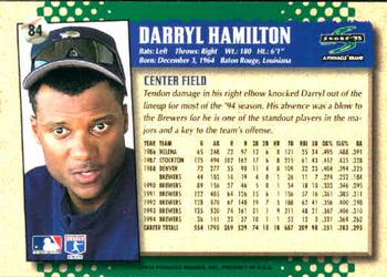 1995 Score #84 Darryl Hamilton Back