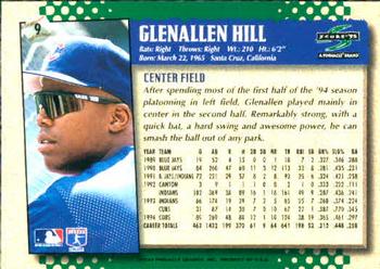 1995 Score #9 Glenallen Hill Back