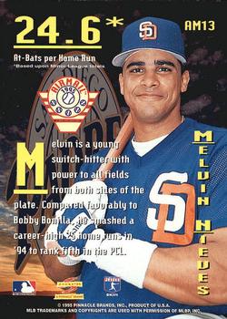 1995 Score - Airmail #AM13 Melvin Nieves Back