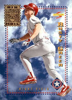 1995 Score - Airmail #AM18 Rusty Greer Front