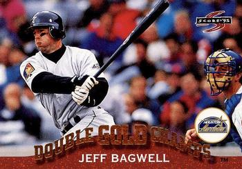 1995 Score - Double Gold Champs #GC9 Jeff Bagwell Front