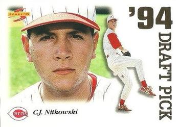 1995 Score - '94 Draft Picks #DP4 C.J. Nitkowski Front