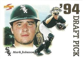 1995 Score - '94 Draft Picks #DP11 Mark Johnson Front