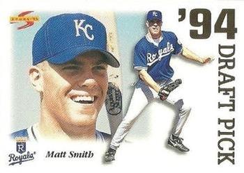1995 Score - '94 Draft Picks #DP16 Matt Smith Front