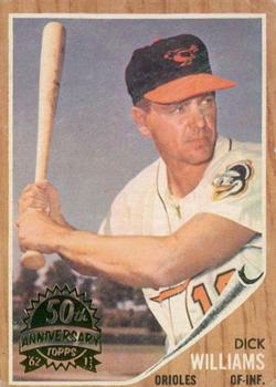 2011 Topps Heritage - 50th Anniversary Buybacks #382 Dick Williams Front