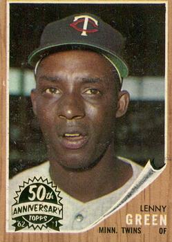 2011 Topps Heritage - 50th Anniversary Buybacks #84 Lenny Green Front