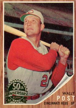 2011 Topps Heritage - 50th Anniversary Buybacks #148 Wally Post Front
