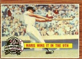 2011 Topps Heritage - 50th Anniversary Buybacks #234 World Series Game #3 - Maris Wins It In The 9th Front