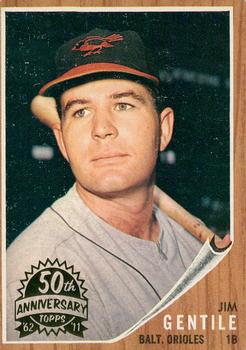 2011 Topps Heritage - 50th Anniversary Buybacks #290 Jim Gentile Front