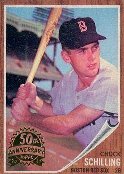 2011 Topps Heritage - 50th Anniversary Buybacks #345 Chuck Schilling Front